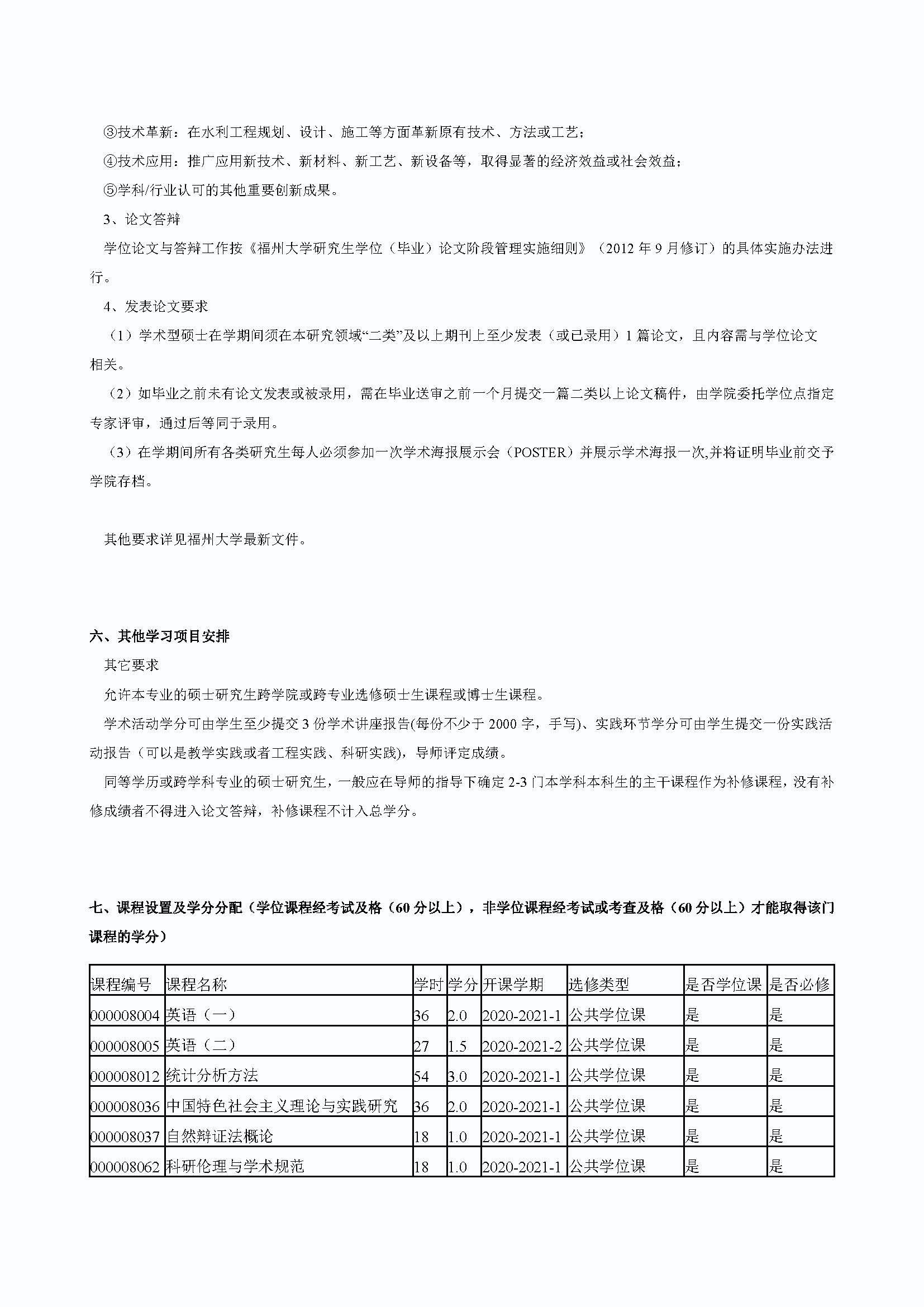 太阳集团tcy87222020级防灾减灾工程及防护工程专业培养方案_页面_3